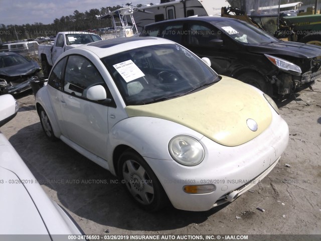 3VWDD21C1YM454693 - 2000 VOLKSWAGEN NEW BEETLE GLX WHITE photo 1