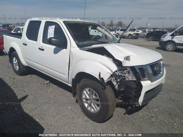 1N6AD0EV2JN714131 - 2018 NISSAN FRONTIER S/SV/SL/PRO-4X WHITE photo 1