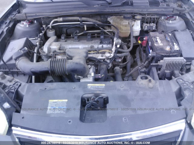 1G1ZS58F87F264428 - 2007 CHEVROLET MALIBU LS GRAY photo 10