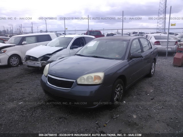 1G1ZS58F87F264428 - 2007 CHEVROLET MALIBU LS GRAY photo 2