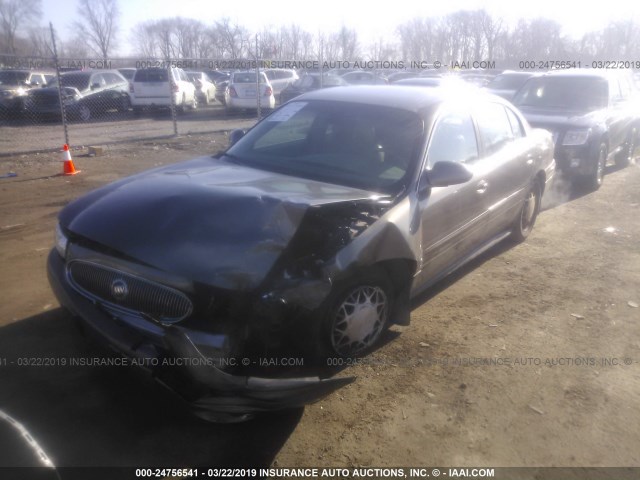 1G4HR54K63U225792 - 2003 BUICK LESABRE LIMITED GRAY photo 2