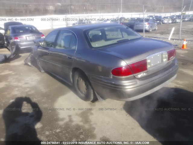 1G4HR54K63U225792 - 2003 BUICK LESABRE LIMITED GRAY photo 3