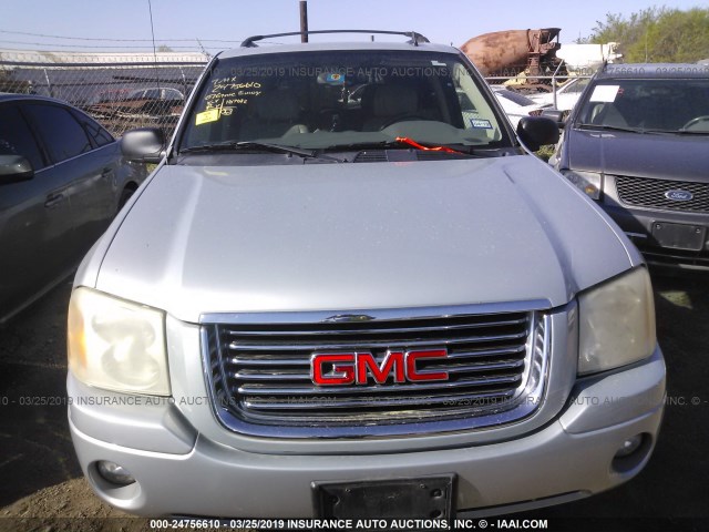 1GKDS13S572222776 - 2007 GMC ENVOY SILVER photo 6