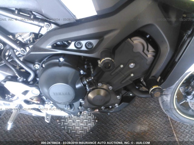 JYARN53E8HA001265 - 2017 YAMAHA FZ09 GRAY photo 8