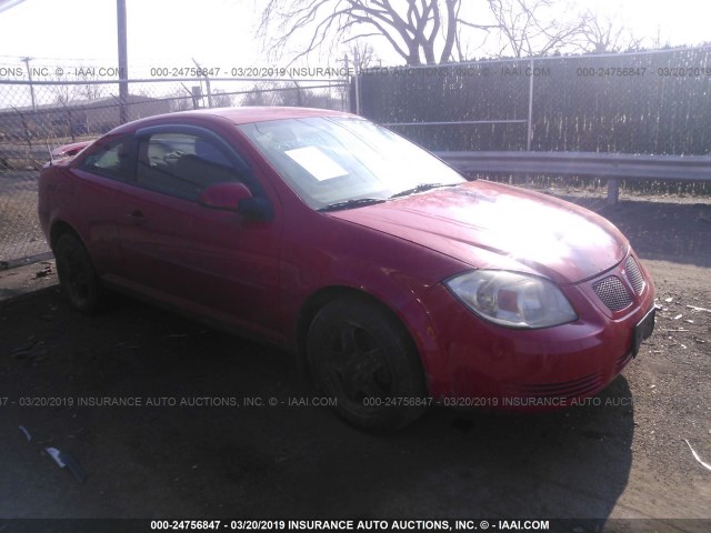 1G2AL18F687339086 - 2008 PONTIAC G5 RED photo 1