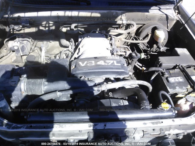 5TBBT44183S420285 - 2003 TOYOTA TUNDRA ACCESS CAB SR5 BEIGE photo 10