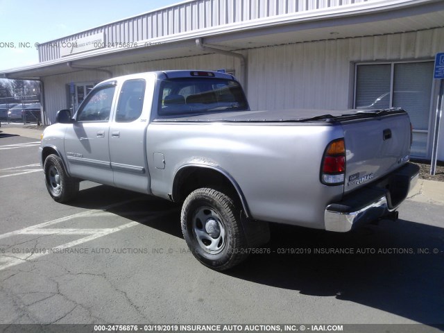 5TBBT44183S420285 - 2003 TOYOTA TUNDRA ACCESS CAB SR5 BEIGE photo 3