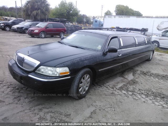 1L1FM88W66Y614421 - 2006 LINCOLN TOWN CAR EXECUTIVE BLACK photo 2