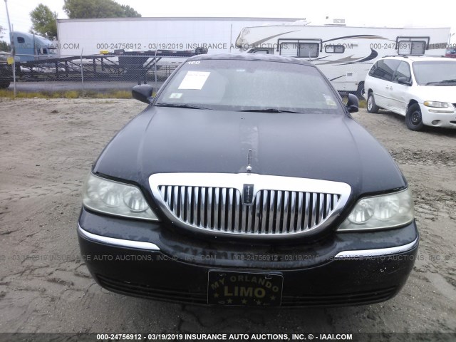 1L1FM88W66Y614421 - 2006 LINCOLN TOWN CAR EXECUTIVE BLACK photo 6