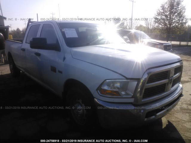 3C6TD4HT7CG213865 - 2012 DODGE RAM 2500 ST WHITE photo 1