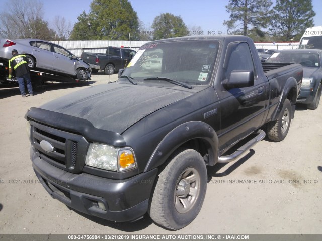 1FTYR10U26PA17903 - 2006 FORD RANGER GRAY photo 2