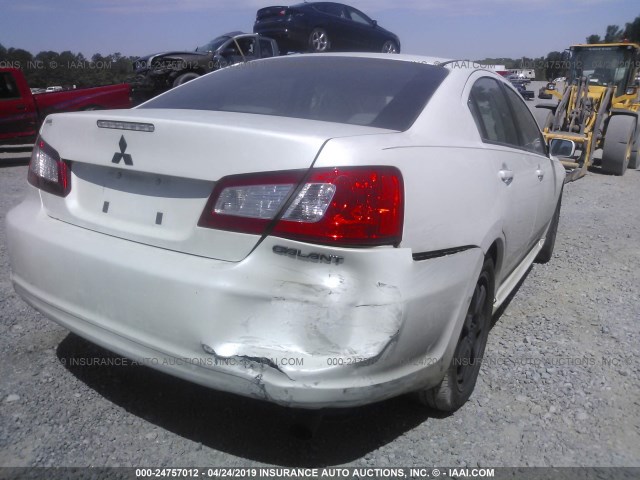 4A32B2FF9AE011395 - 2010 MITSUBISHI GALANT WHITE photo 6