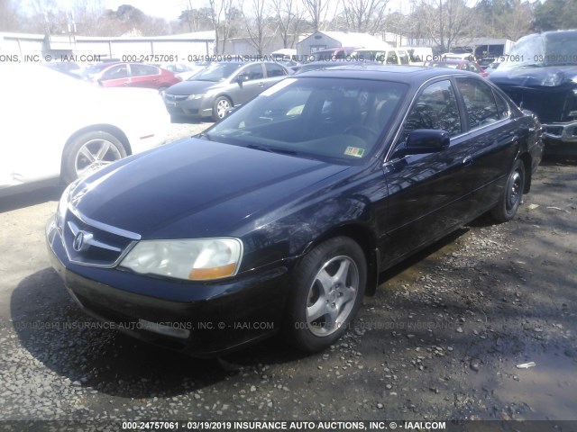 19UUA56763A089878 - 2003 ACURA 3.2TL BLUE photo 2