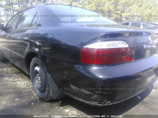 19UUA56763A089878 - 2003 ACURA 3.2TL BLUE photo 6