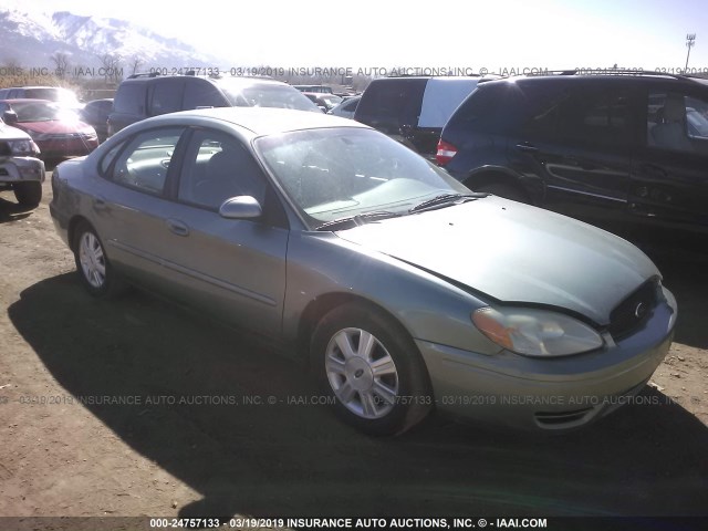 1FAFP56215A301380 - 2005 FORD TAURUS SEL GRAY photo 1