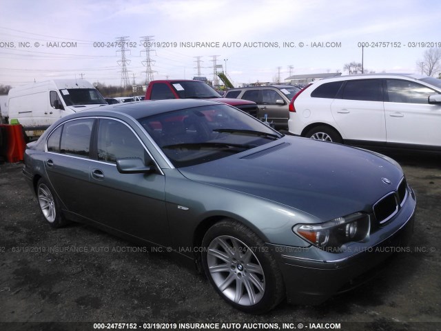 WBAGN63423DR09496 - 2003 BMW 745 LI GRAY photo 1