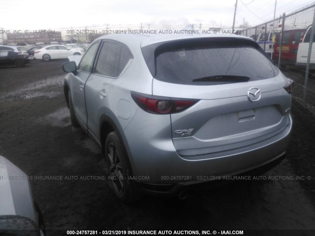 JM3KFBDM3J0370996 - 2018 MAZDA CX-5 GRAND TOURING GRAY photo 3