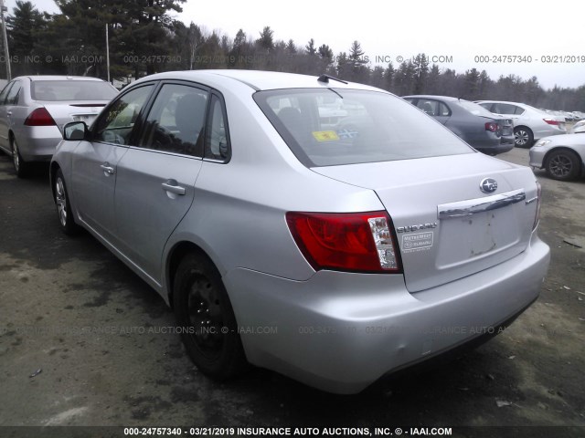 JF1GE61679H510596 - 2009 SUBARU IMPREZA SILVER photo 3