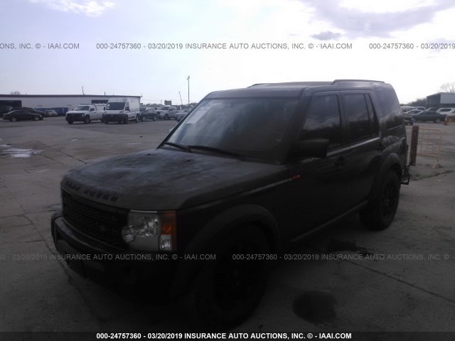 SALAE25435A335230 - 2005 LAND ROVER LR3 SE GRAY photo 2