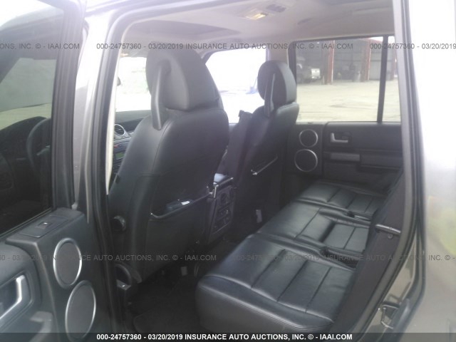 SALAE25435A335230 - 2005 LAND ROVER LR3 SE GRAY photo 8