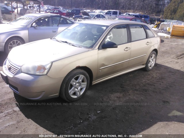 1G1ZT61836F133310 - 2006 CHEVROLET MALIBU MAXX LT GOLD photo 2