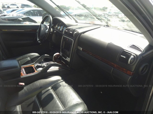 WP1AB29P16LA66721 - 2006 PORSCHE CAYENNE S GRAY photo 5