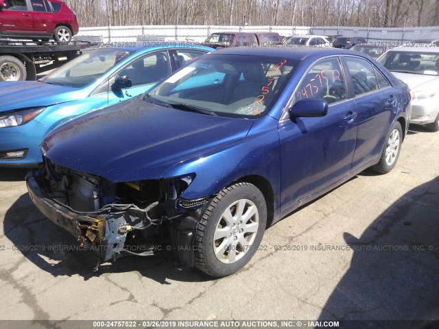 JTNBE46K373120681 - 2007 TOYOTA CAMRY NEW GENERAT CE/LE/XLE/SE BLUE photo 2