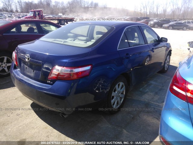 JTNBE46K373120681 - 2007 TOYOTA CAMRY NEW GENERAT CE/LE/XLE/SE BLUE photo 4