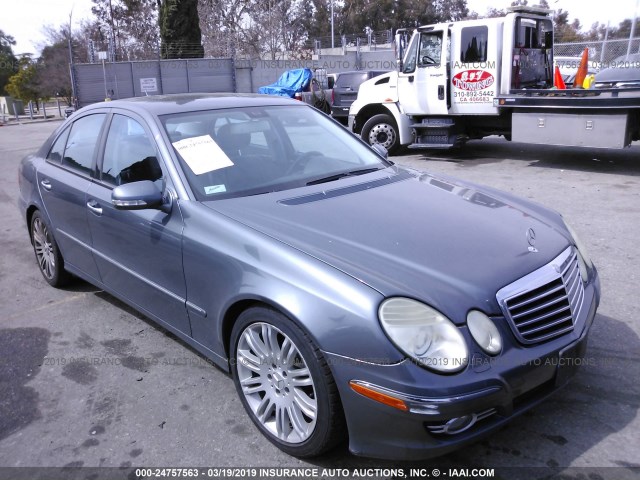 WDBUF56X07B115079 - 2007 MERCEDES-BENZ E 350 GRAY photo 1