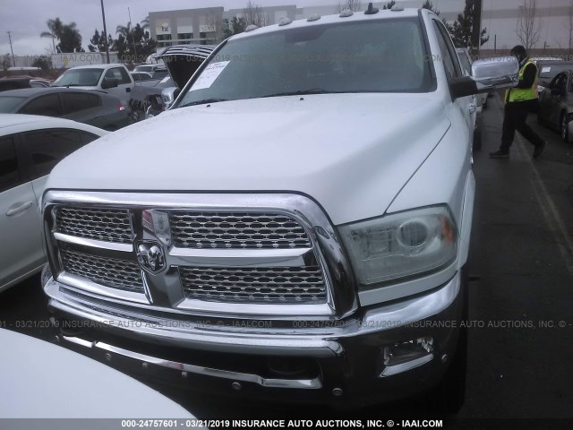 3C6UR5FL9GG141197 - 2016 RAM 2500 LARAMIE WHITE photo 6