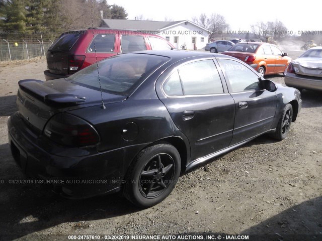 1G2NF52E64M571831 - 2004 PONTIAC GRAND AM SE1 BLACK photo 4