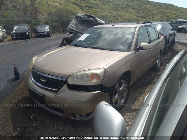 1G1ZU53806F273111 - 2006 CHEVROLET MALIBU LTZ GOLD photo 2