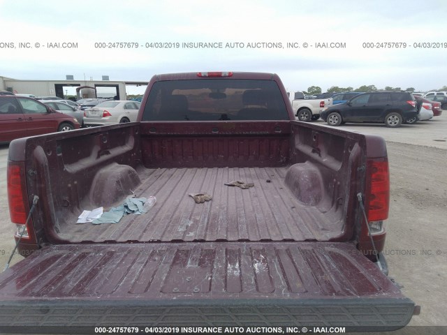 1GTEC14X79Z232775 - 2009 GMC SIERRA MAROON photo 8