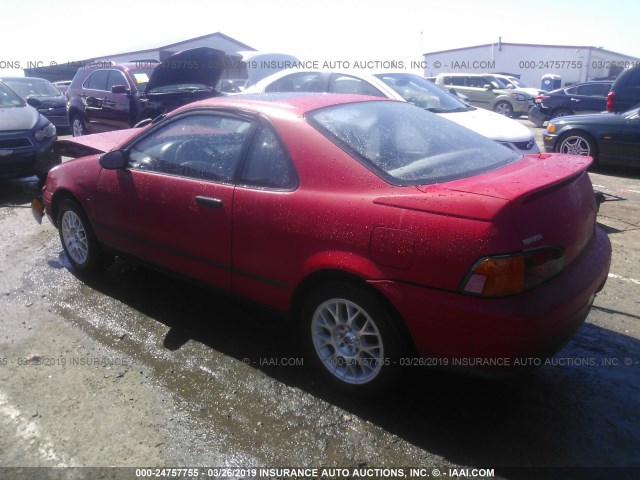 JT2EL45F2N0078037 - 1992 TOYOTA PASEO RED photo 3
