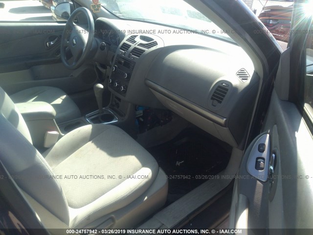 1G1ZS58F37F283372 - 2007 CHEVROLET MALIBU LS BLACK photo 5