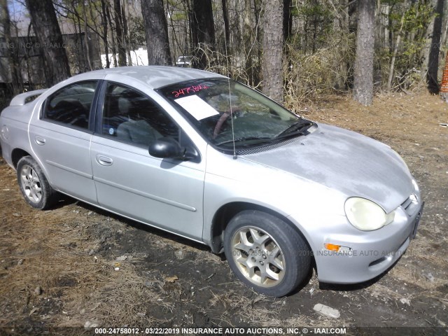 1B3ES56C92D588525 - 2002 DODGE NEON ES SILVER photo 1