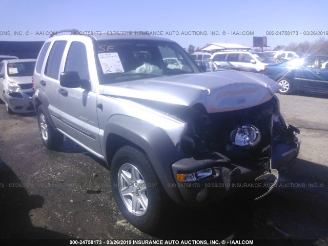 1J4GK48K13W725057 - 2003 JEEP LIBERTY SPORT/FREEDOM SILVER photo 1