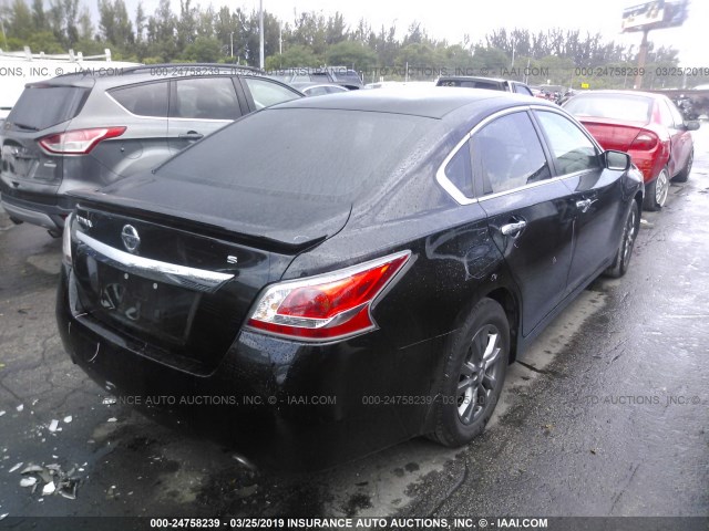 1N4AL3AP5FC190996 - 2015 NISSAN ALTIMA 2.5/S/SV/SL BLACK photo 4