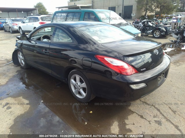 4T1CA30P78U157131 - 2008 TOYOTA CAMRY SOLARA SE/SLE/SPORT BLACK photo 3