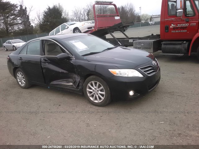 4T1BK3EK5BU626360 - 2011 TOYOTA CAMRY SE/LE/XLE BLACK photo 1