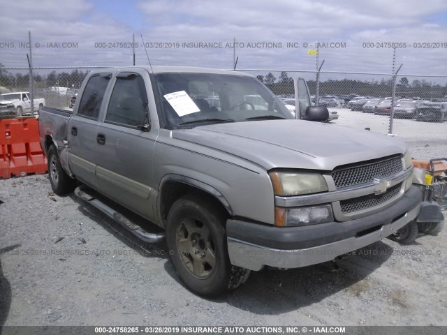 2GCEC13T451312858 - 2005 CHEVROLET SILVERADO C1500 SILVER photo 1