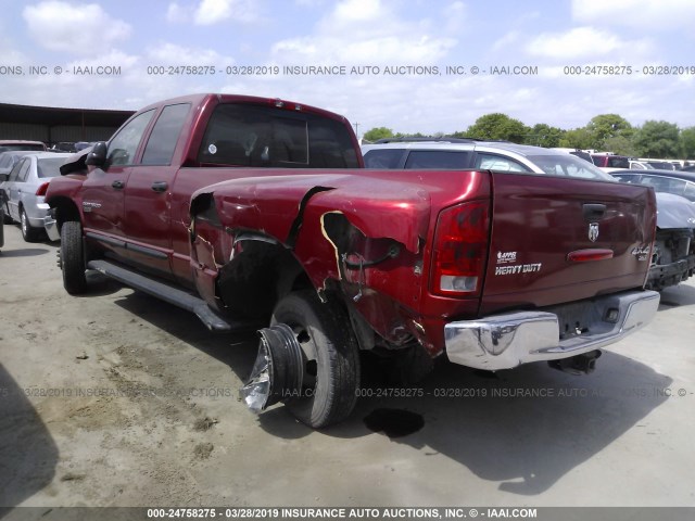 3D7MX48C36G156529 - 2006 DODGE RAM 3500 ST/SLT RED photo 3