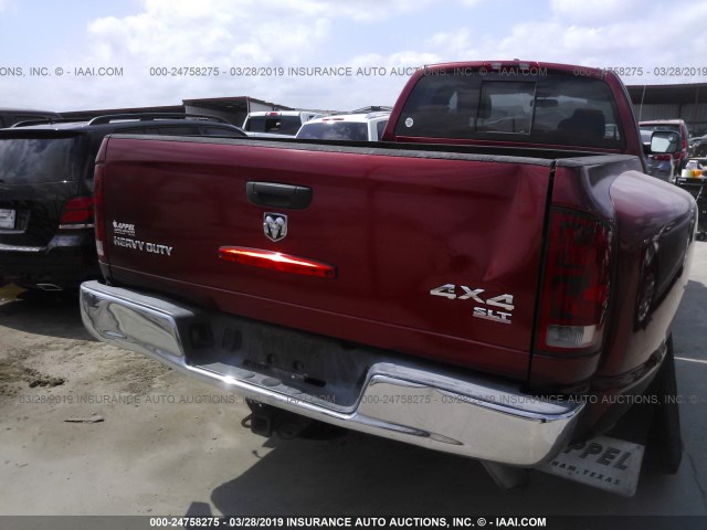 3D7MX48C36G156529 - 2006 DODGE RAM 3500 ST/SLT RED photo 8