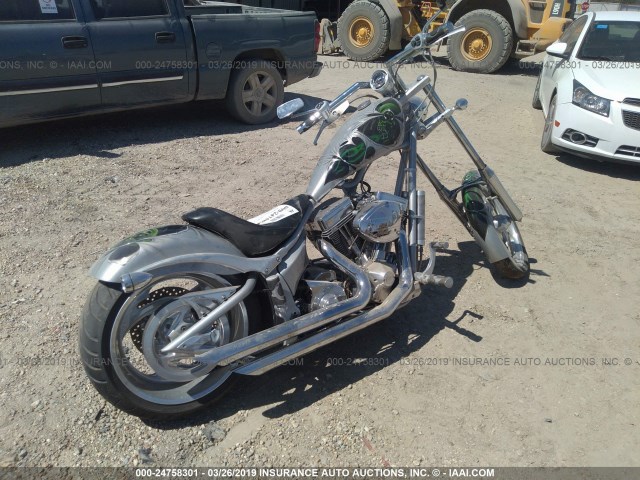 5J11NBJ116W000152 - 2006 BIG DOG CHOPPER SILVER photo 4