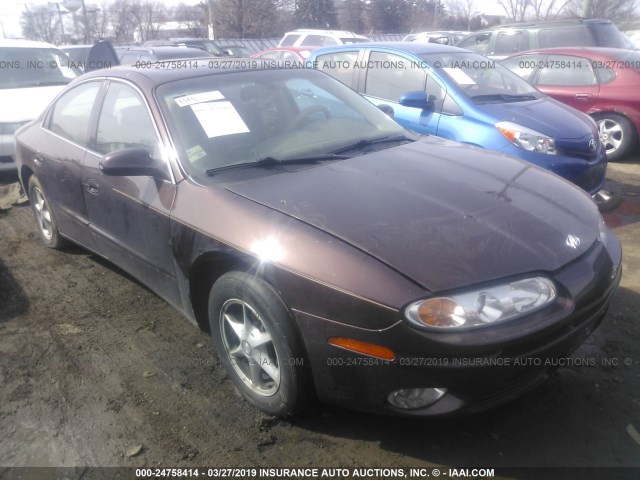 1G3GR64H514222437 - 2001 OLDSMOBILE AURORA Dark Brown photo 1