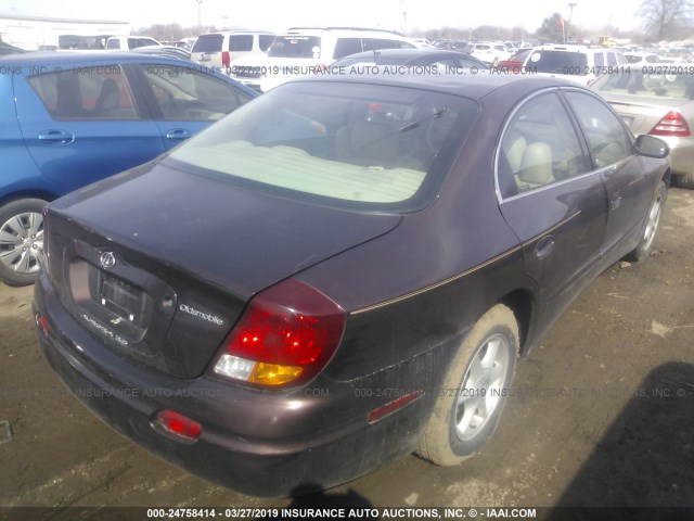 1G3GR64H514222437 - 2001 OLDSMOBILE AURORA Dark Brown photo 4