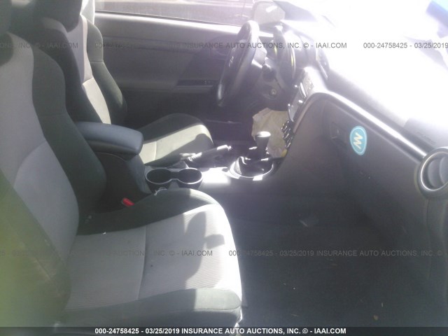 JTKJF5C70E3069908 - 2014 TOYOTA SCION TC BLUE photo 5