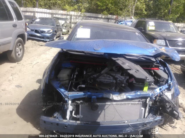 JTKJF5C70E3069908 - 2014 TOYOTA SCION TC BLUE photo 6