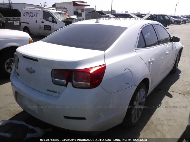 1G11E5SA6DF270533 - 2013 CHEVROLET MALIBU 2LT WHITE photo 4