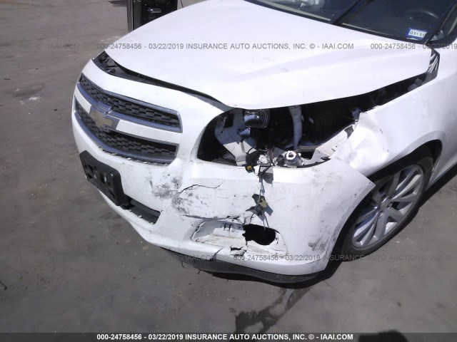 1G11E5SA6DF270533 - 2013 CHEVROLET MALIBU 2LT WHITE photo 6